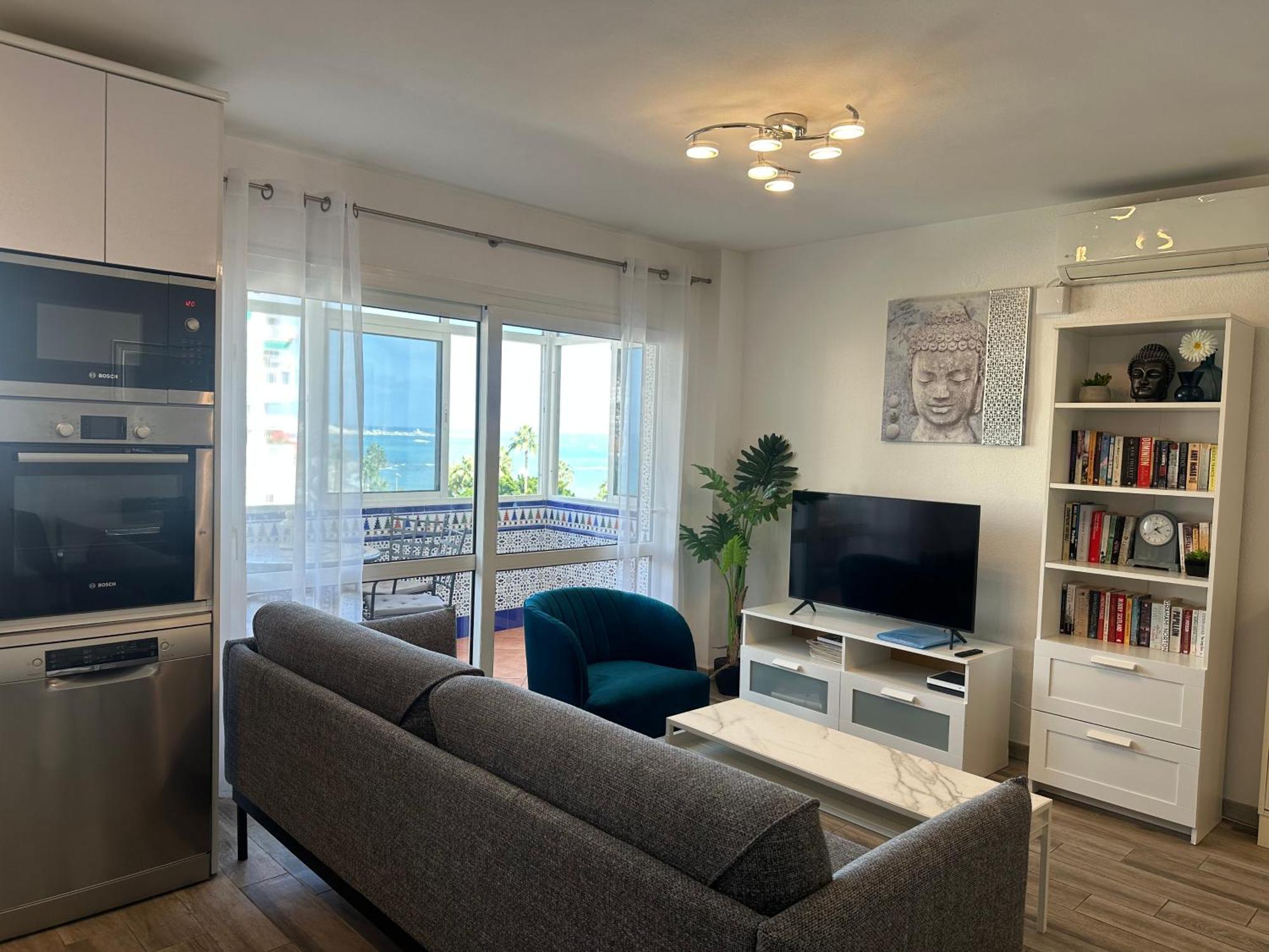 Luxury Beachfront Apartment In Benalmadena Costa 外观 照片