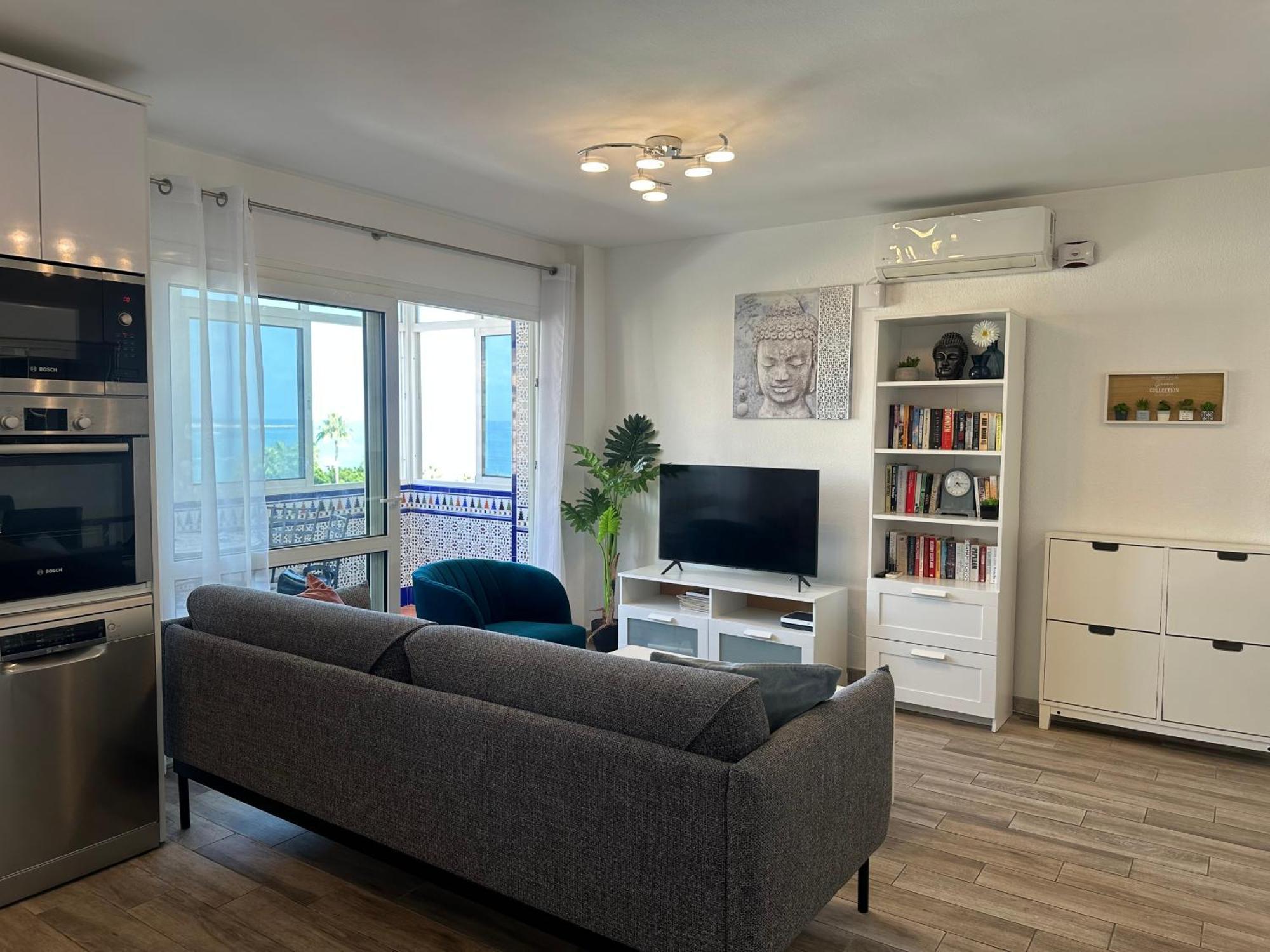 Luxury Beachfront Apartment In Benalmadena Costa 外观 照片