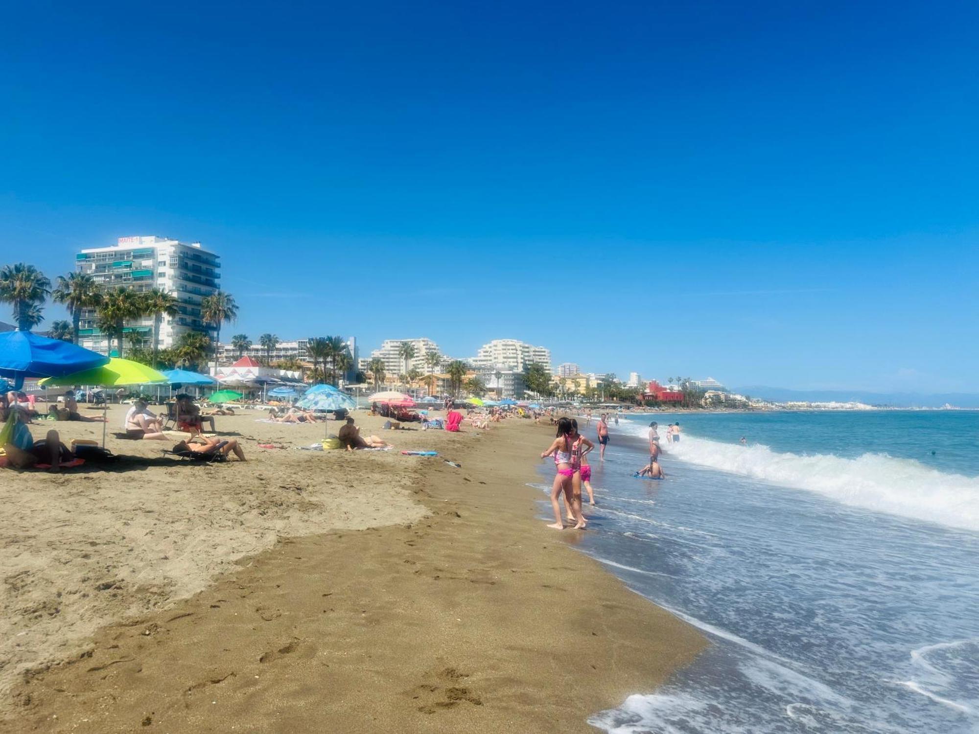 Luxury Beachfront Apartment In Benalmadena Costa 外观 照片
